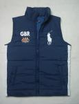 new style polo ralph lauren veste sans manches 2013 hommes big polo classic bleu